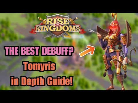 ARE YOU USING TOMYRIS WRONG? Rise of kingdoms in depth archer guide Tomyris! talents, skills, pairs