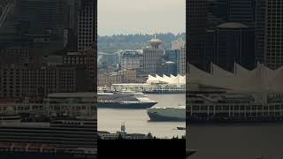 Cruise ship’s the boss in Vancouver departure