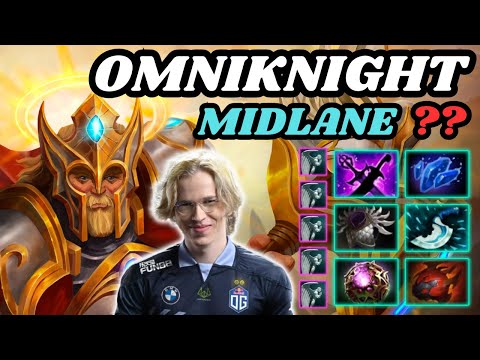 🔥 TOPSON Play OMNIKNIGHT Midlane NEW META ?? - 24K NET WORTH 🔥  - Dota 2