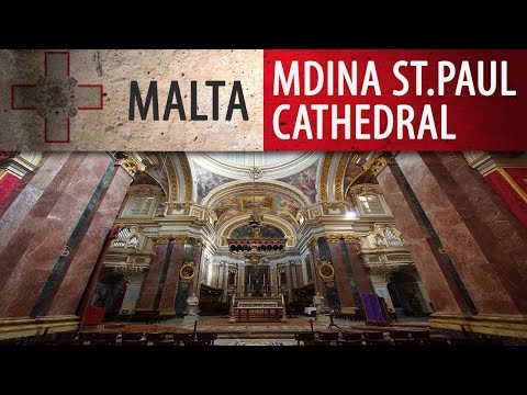 Malta - Mdina St. Paul Cathedral