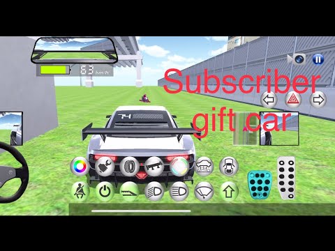 How to get subscriber gift car in 3D Driving Class