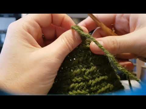 Naalbinding. Korgen Stitch