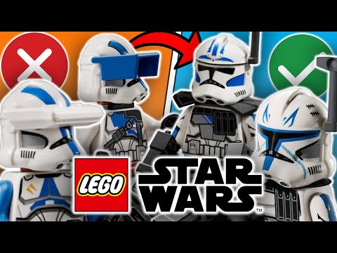 Every Lego Star Wars 501st Clone Trooper RANKED | Lego Star Wars Worst to Best Minifigures 2024