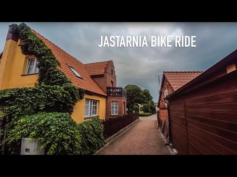 CLOUDY JASTARNIA BIKE RIDE, CITY STREETS AND GREEN PARK, 20 JULY 2023 // 4K