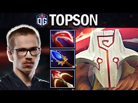 OG.TOPSON JUGGERNAUT WITH EPIC DAMAGE-DEALT - DOTA 2 7.24 GAMEPLAY