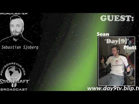 Polygon revue Starcraft 2 Broadcast #3 part 6/6 - Interview with Sean 'Day[9]' Plott