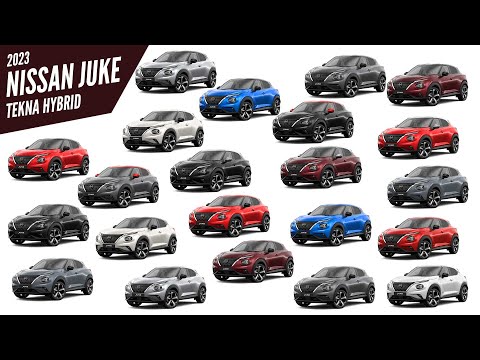 2023 Nissan Juke Tekna Hybrid - All Color Options - Images | AUTOBICS