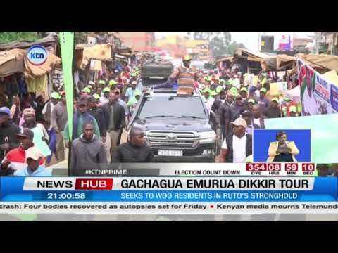 Gachagua Vows to Tour Emurua Dikirr Despite Alleged Plans to Disrupt His Rallies
