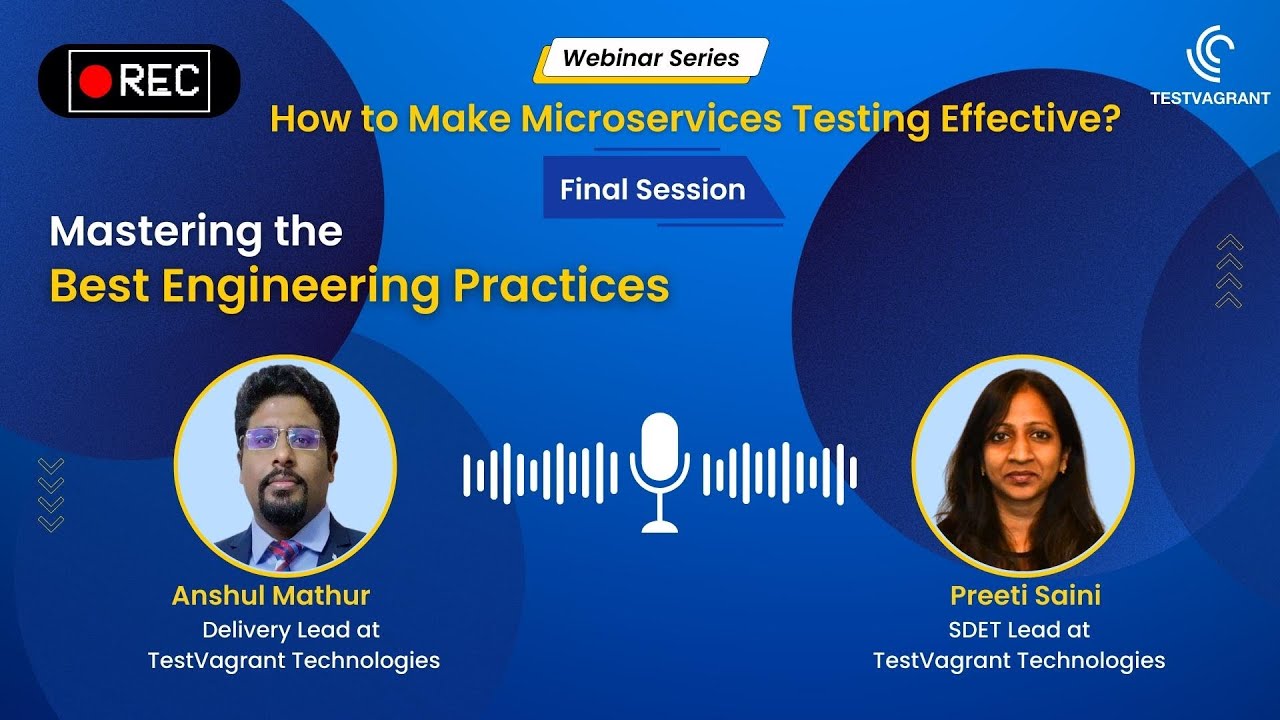 Microservices Testing Webinar Series: Session 3 Recording [Final Session]