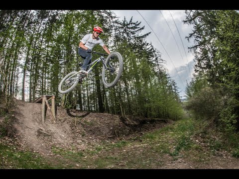 Michal Prokop na lokálním trailu