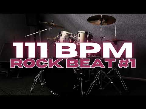111 BPM - Rock Drum Beat - Loop 1
