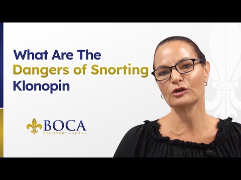 What Are the Dangers of Snorting Klonopin?