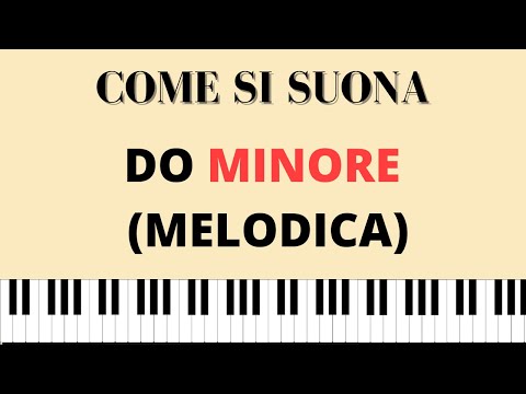 Scale Minori - Do Minore Melodica (Spartito Tutorial)