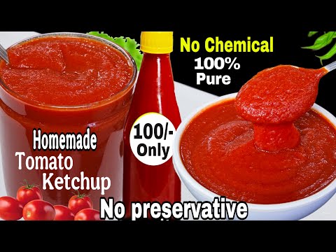 Make Your Own DELICIOUS Tomato Ketchup at Home! - Homemade Tomato Ketchup | Ramzan 2025