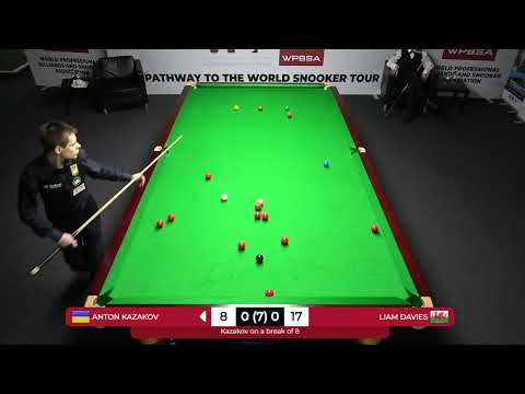Anton Kazakov v Liam Davies - WSF Junior Championship (February 2022)