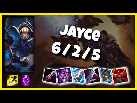 Jayce 10.25 S11 Gameplay Challenger Top (6/2/5) - BR