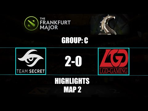 The Frankfurt Major: Team Secret 2-0 LGD.Gaming Highlights Map 2