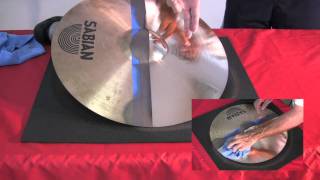 CYMBAL DOCTOR PROFOUND NEW CYMBAL CLEANING METHOD!
