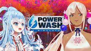 【PowerWash Simulator】pagi-pagi cuci rumah【Kobo x Sana】