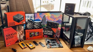 Montando um PC Gamer Barato Full Husky Para Rodar Tudo - RX 580 e Ryzen 5 5500