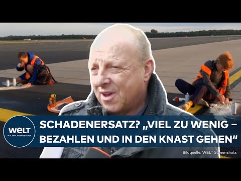 LETZTE GENERATION: Lufthansa-Tochter Eurowings fordert Schadenersatz für Störungen an Flughäfen