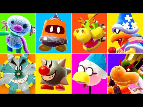 Yoshi's Crafted World 100% Walkthrough - Part 8 - Shadowville + Hidden Hills