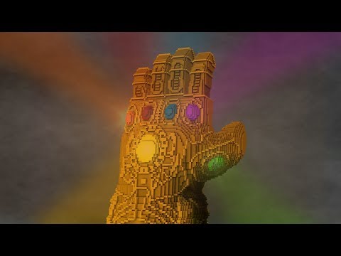 Marvel's Infinity Gauntlet - Minecraft Timelapse