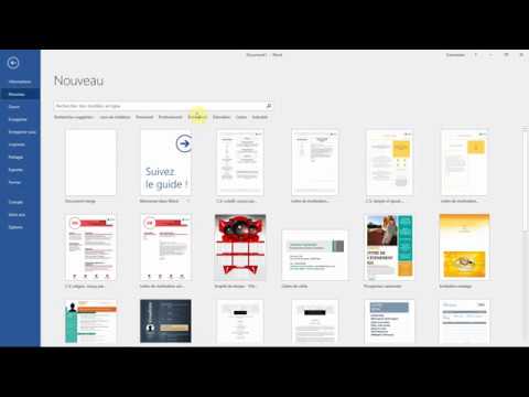 Bien démarrer avec Microsoft WORD (bases et conseils)