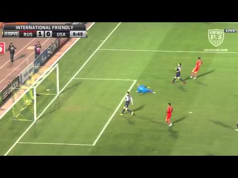 MNT vs. Russia: Fedor Smolov Goal - Nov. 14, 2012