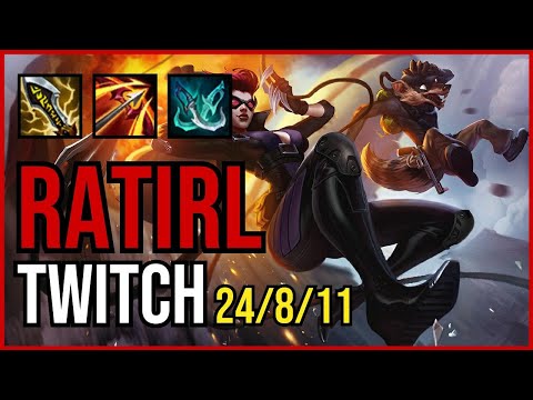 RATIRL - TWITCH vs. KAI'SA ADC | EUW MASTER | PATCH 10.25