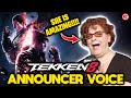 This Announcer has an INSANE VOICE!🔥Lenne Hardt Announces All TEKKEN 8 Characters