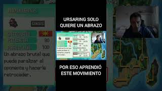 URSARING SOLO NECESITA AMOR #shorts #pokemon #pokemonopalo #ursaring #abrazo #movimiento #amor