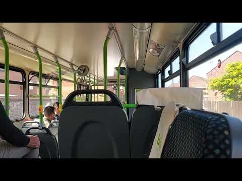 Short Clip! Ipswich Buses VDL/DAF DB250 East Lancs Myllennium Lowlander 56 PN52XBK Dereham Circular