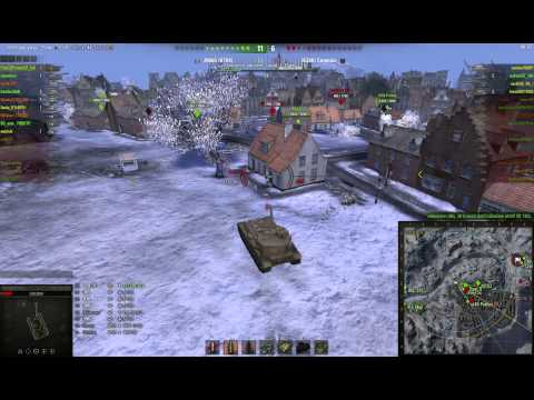 World of tanks FV215b (183) hit E100 1924dmg