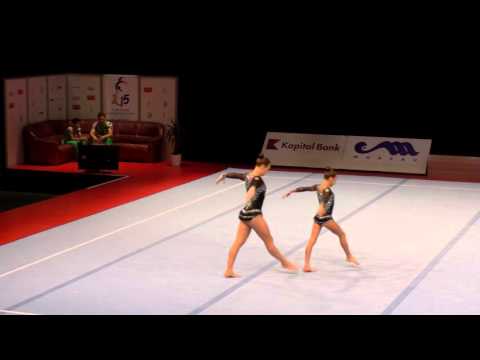 EC 2015   430   PnA   Junior   WP   UKR   Dyn   AZAROVA & TEMNOKHUD