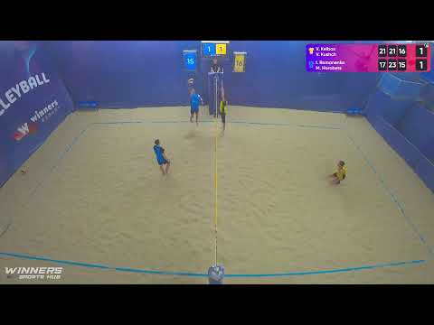 08:10 V. Kelbas / V. Kushch - I. Romanenko / M. Horobets 14.03.2023 | Winners Beach Volleyball