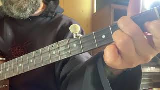 How to play  Benjamin Tod’s  “ The Mountain “  originally by Steve Earle , clawhammer banjo tutorial