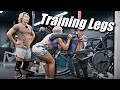 Training Legs w/ Gym Crush