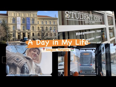 A Day in My Life 📚🏡🚌 | IISMA at University of Szeged 2022