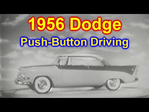 1956 Chrysler Dodge Automobile Commercials Car Ad