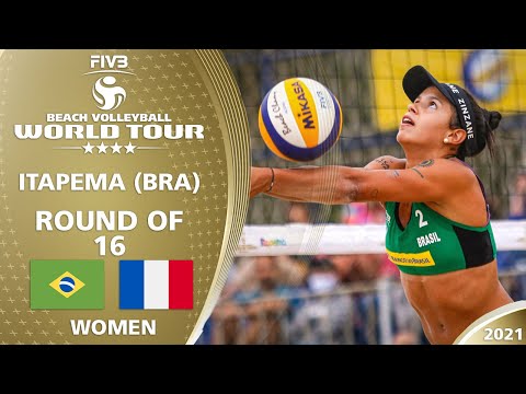 Taina/Victoria vs. Placette/Richard - Women's Round of 16 | 4* Itapema 2021