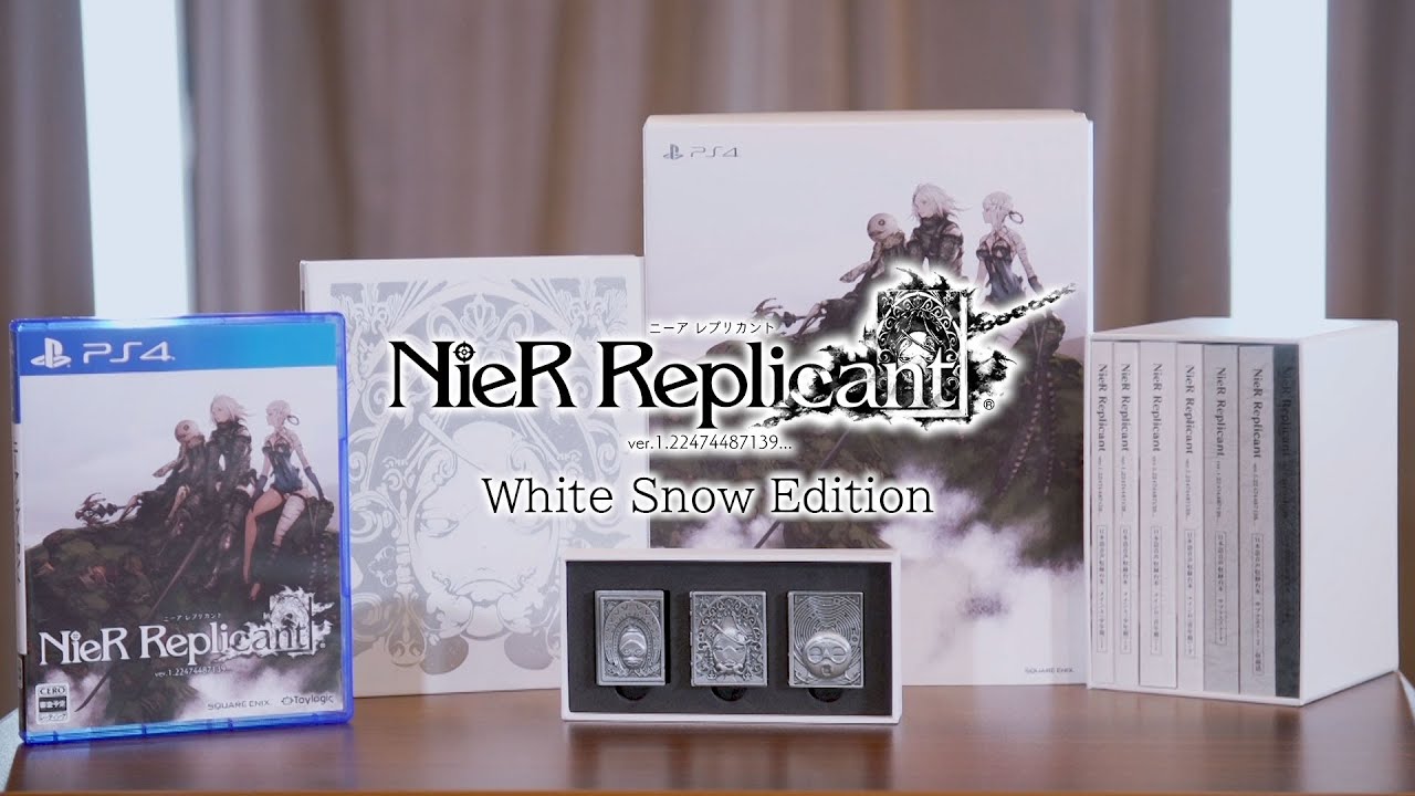 Square Enix公開PS4《尼爾 人工生命 ver.1.22474487139...》日版限定版「White Snow Edition」介紹影像， Maxresdefault