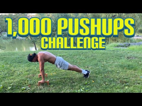 1,000 Pushup Challenge! | Eric Rivera