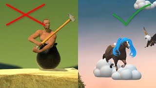 Something Different | Golfing Over It