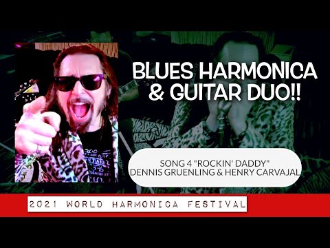 Blues Harmonica Solo | Howlin Wolf Harp & Guitar | World Harmonica Festival, Dennis Gruenling song4