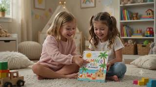 Kids Summer Planner | Fun Activity Book & Summer Bucket List PDF