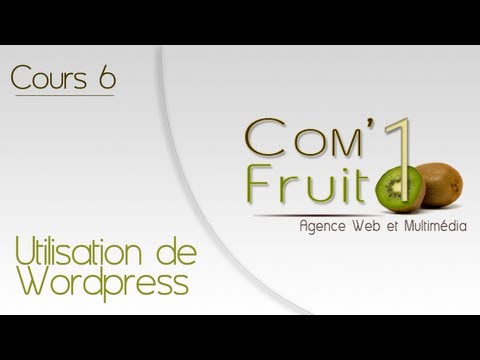 Tutoriel d utilisation de Wordpress Cours 06 Les réglages