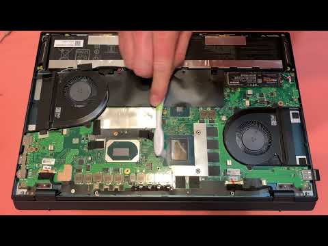 ASUS ZENBOOK PRO DUO (UX581GV) 15.6” THERMAL PASTE REPLACEMENT