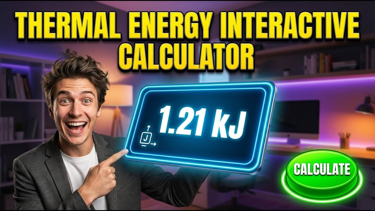 Thermal Energy Interactive Calculator