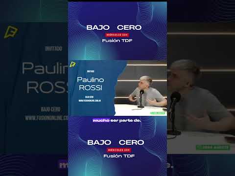 PAULINO ROSSI EN BAJO CERO !!! #riogrande #tierradelfuego #BajoCero #PaulinoRossi  #FusiónTDF #radio
